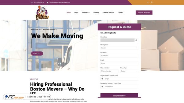 salemqualityservices.com screenshot
