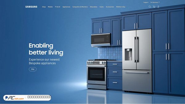 samsung.com Screenshot