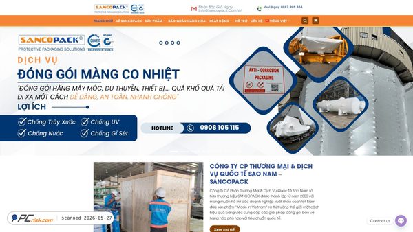 sancopack.com screenshot