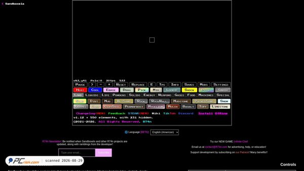 sandforge.github.io Screenshot