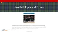 sandhillpipesanddrums.com screenshot