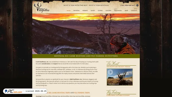 sandwoutfitters.com screenshot