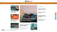 Captura de ecrã de sanzsports.com