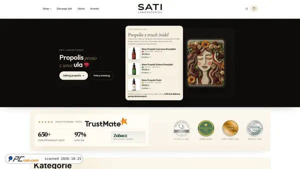 satilabs.pl screenshot