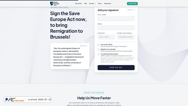 save-europe-act.com screenshot