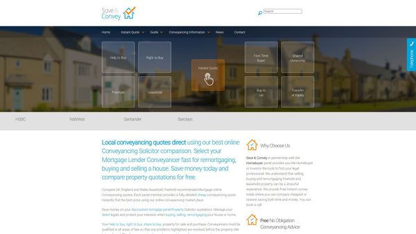 saveandconvey.com screenshot