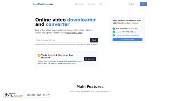 savethevideo.com screenshot