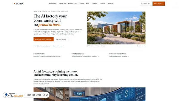 savrn.com Screenshot