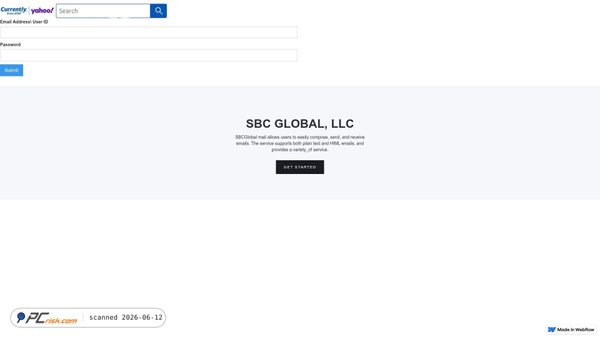 sbcverify-143788.webflow.io screenshot