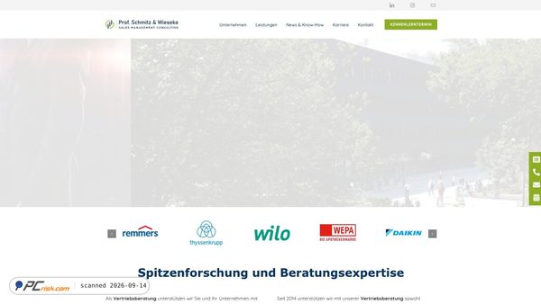 Screenshot di schmitz-wieseke.de