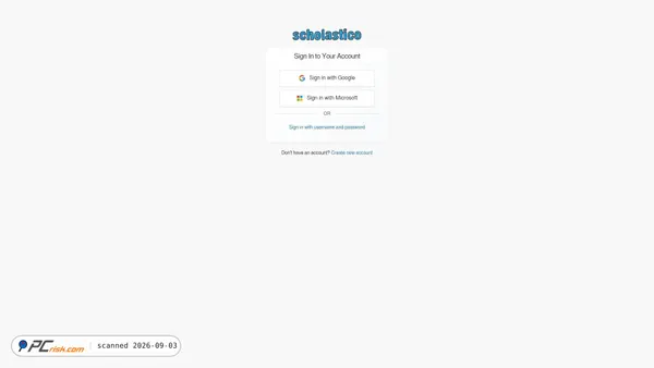 Captura de scholastico.net