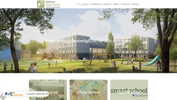 schule-am-eller-forst.de Screenshot