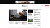 sciencemag.org screenshot