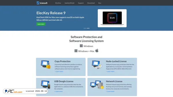 sciensoft.com screenshot