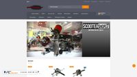 Captura de ecrã de scootershop.lt