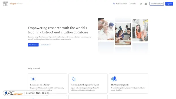 scopus.com screenshot