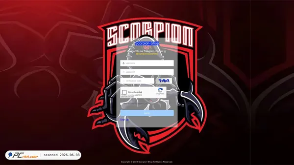 scorpioncc.space screenshot