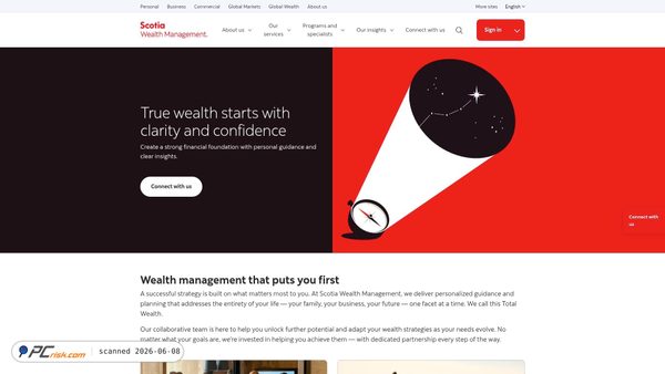 scotiawealthmanagement.com.cobblestonesw.com screenshot