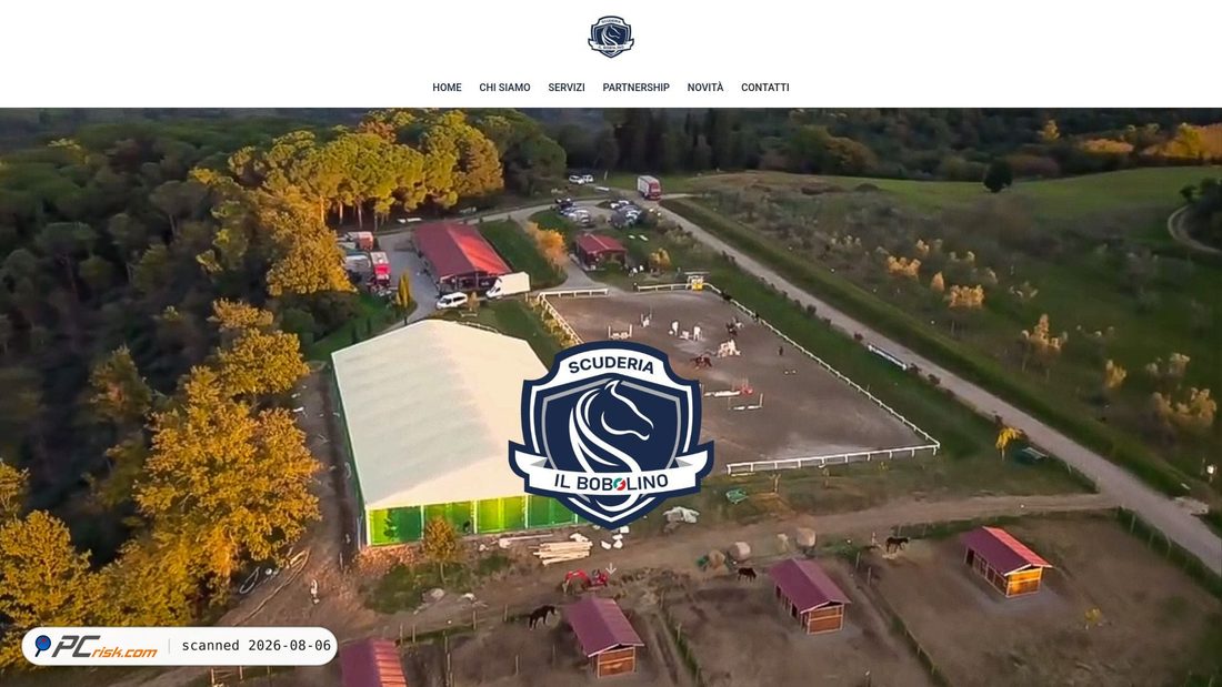 Screenshot of scuderiailbobolino.it