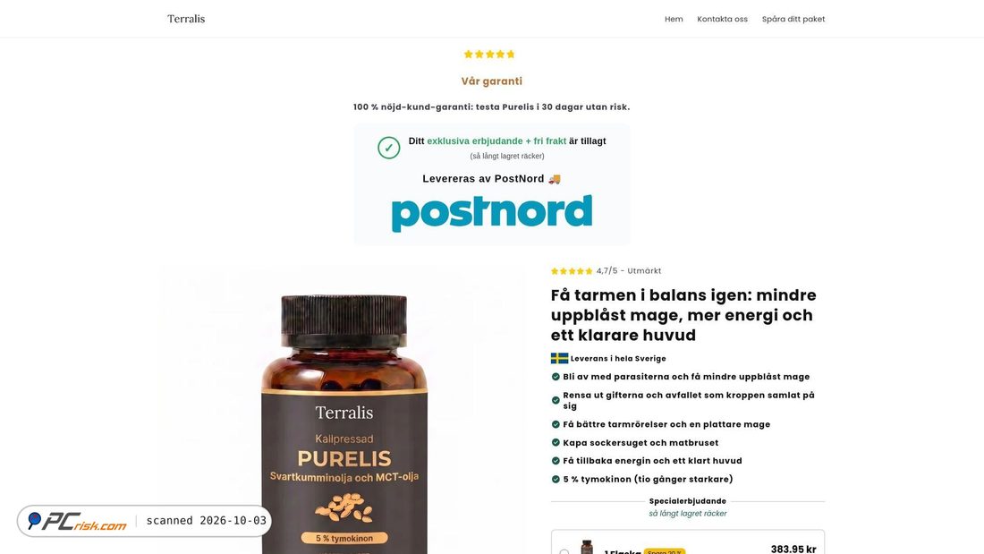 Captura de ecrã de se-markstrom.com