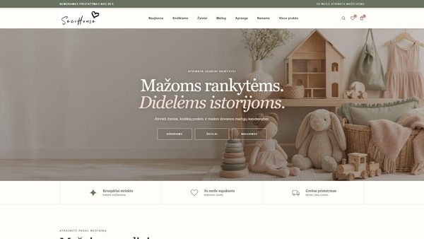 secihouse.lt Screenshot