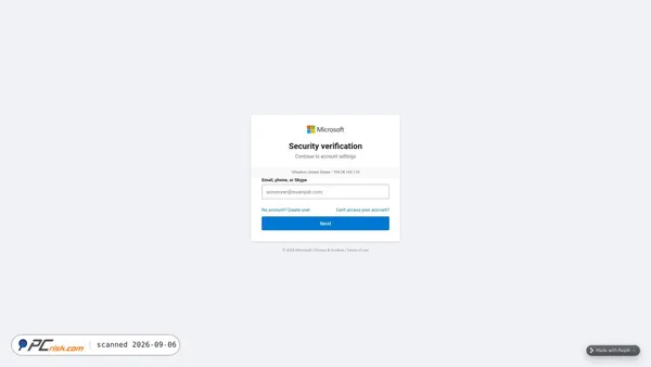 Screenshot di secure-server-landing-page--richmanagementt.replit.app