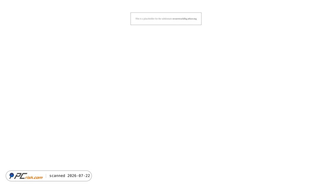 Screenshot of securetrackibg.atlasr.mg
