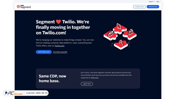 segment.com screenshot