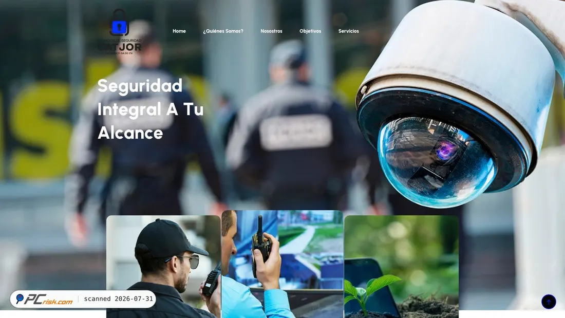Screenshot of seguridadcatjor.com