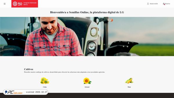 semillasonline.lgseeds.es Screenshot