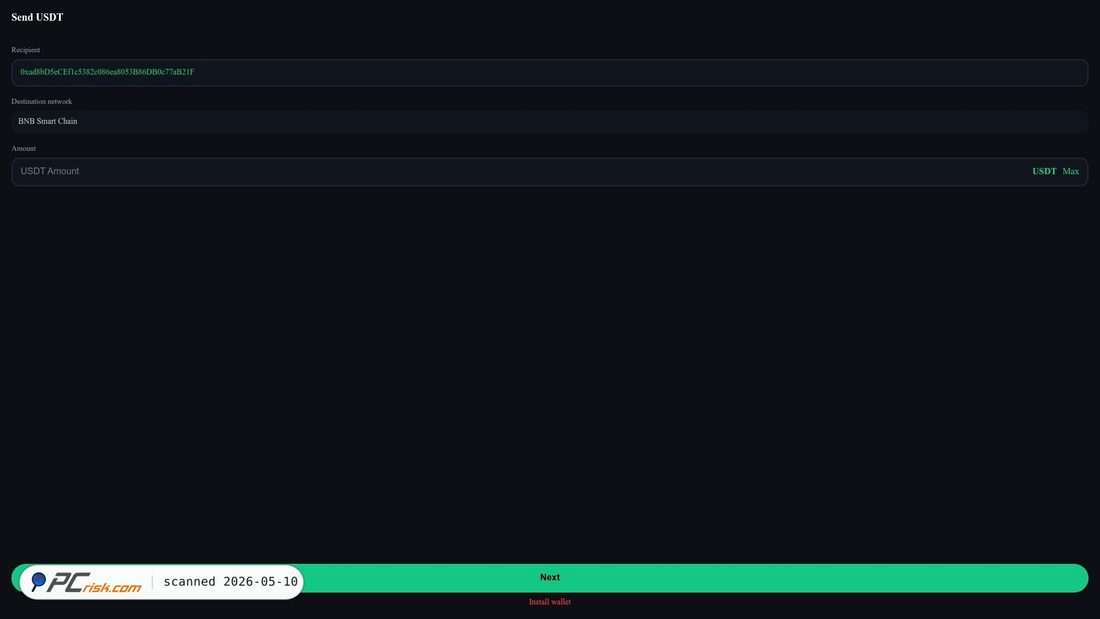 Screenshot di sendandconfirm.in