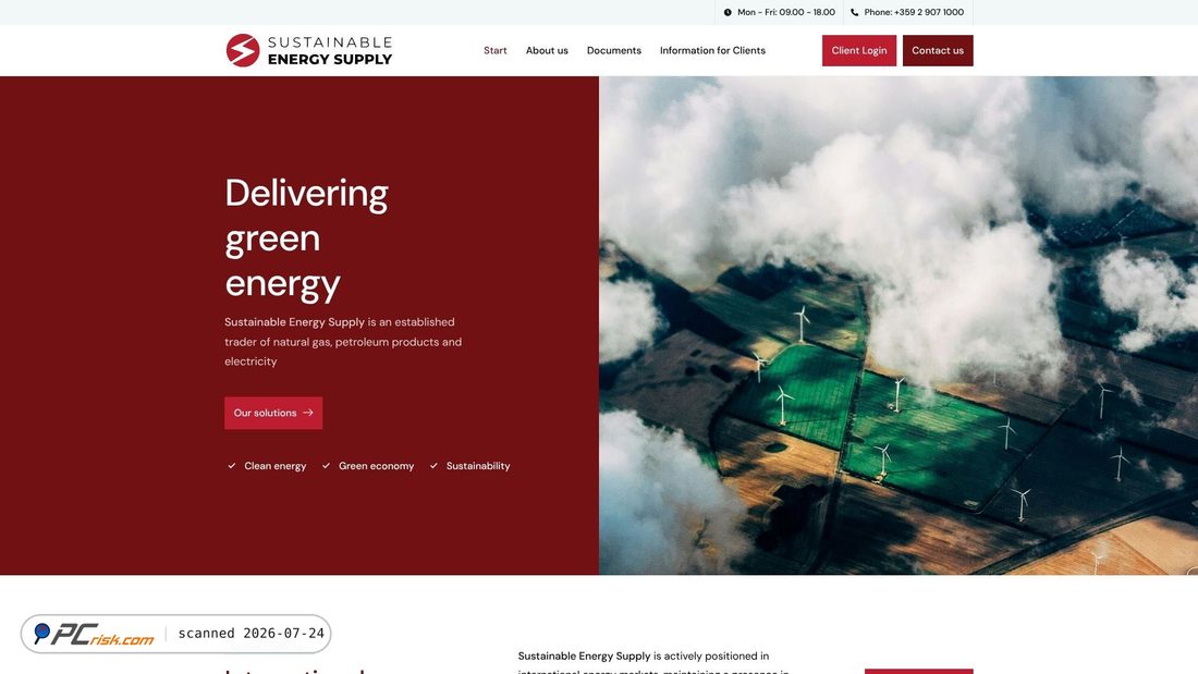 Screenshot of senergysupply.bg