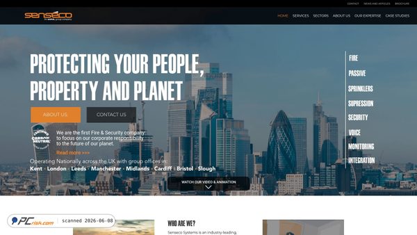 sensecosystems.com screenshot