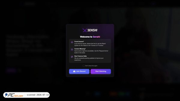 senshi.live screenshot