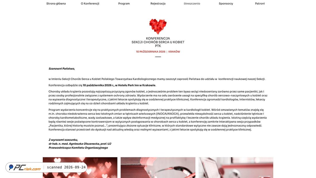 Screenshot of sercekobiet.pl