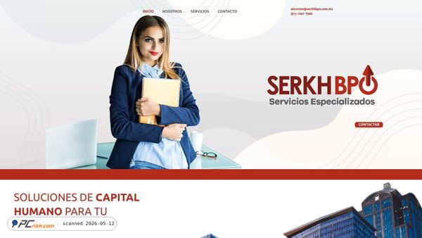 serkhbpo.com.mx Screenshot