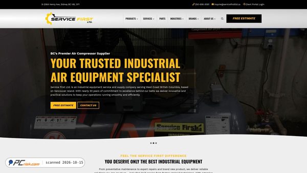Captura de ecrã de servicefirstltd.ca