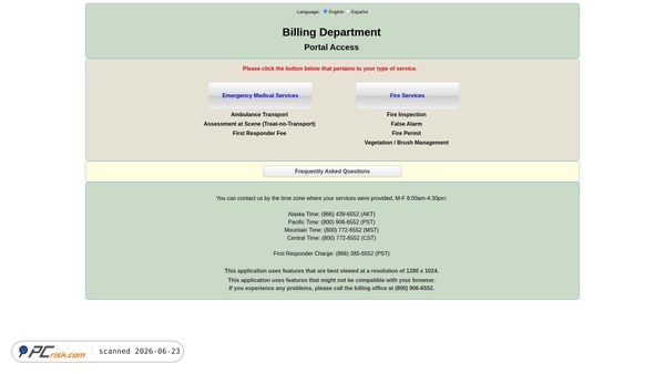services.webillems.com screenshot