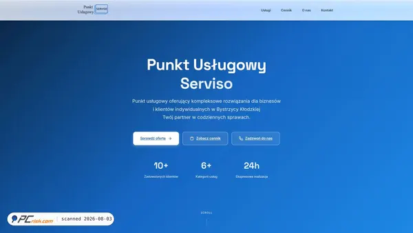 serviso.pl screenshot