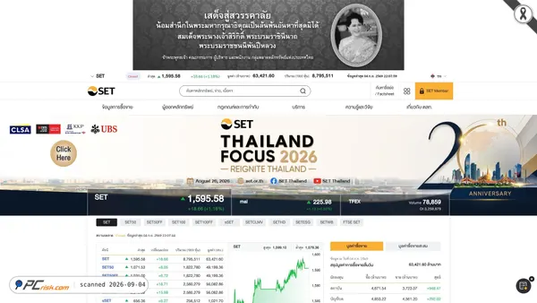 Screenshot van set.or.th
