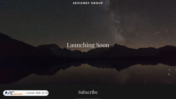 Captura de sevigneygroup.com