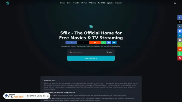 sflix.gd screenshot