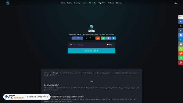 sflix.gd screenshot