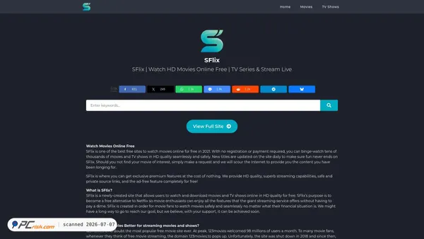 sflix.win screenshot