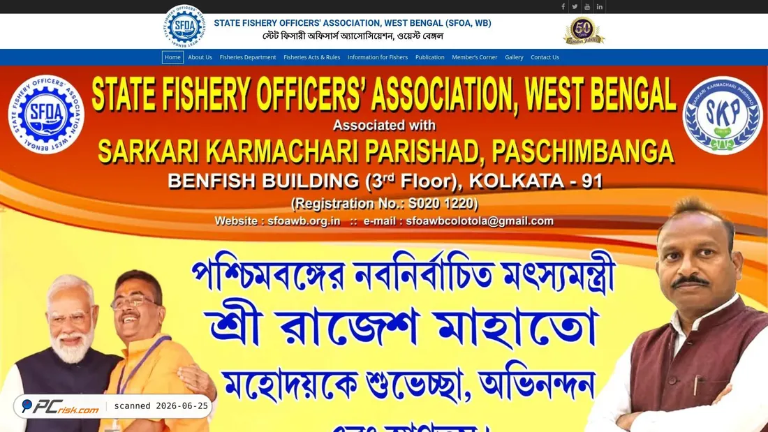 Screenshot of sfoawb.org