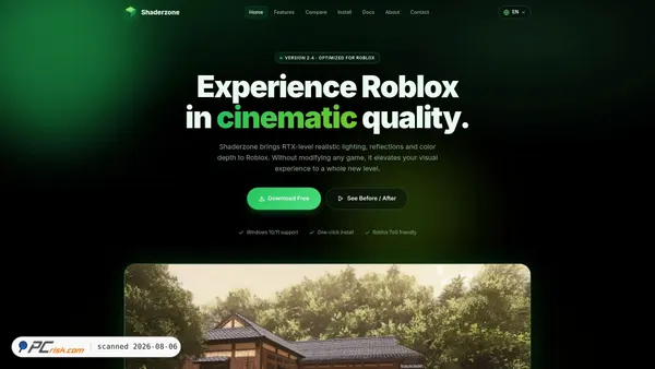 shaderzone.com screenshot