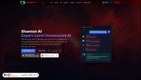 Captura de ecrã de shannon-ai.com