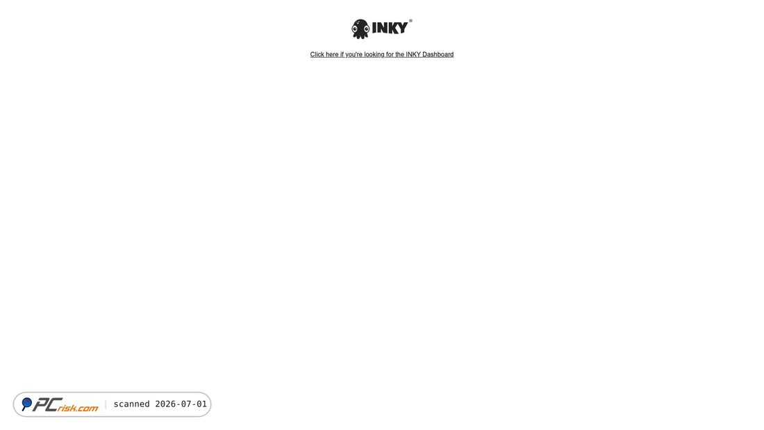 Screenshot of shared.outlook.inky.com