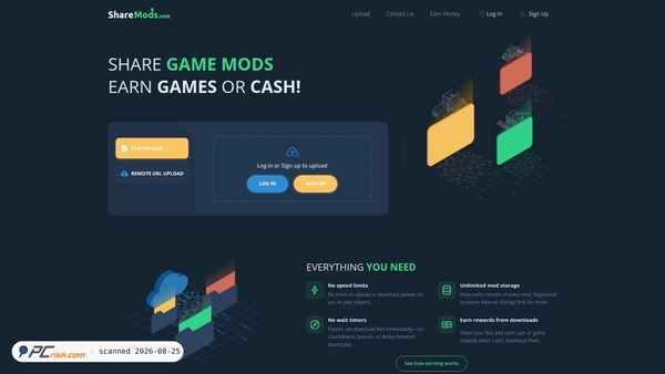 sharemods.com screenshot