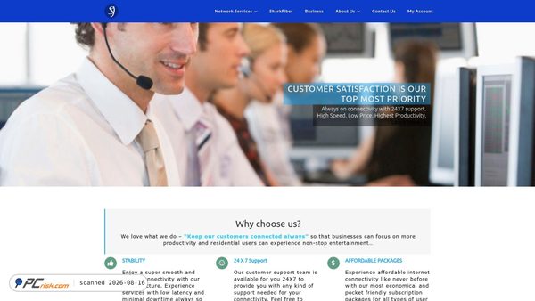 sharktel.co screenshot